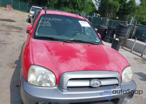 2005 Hyundai Santa Fe Gls/Lx из США, поврежденный, VIN KM8SC73E05U891483